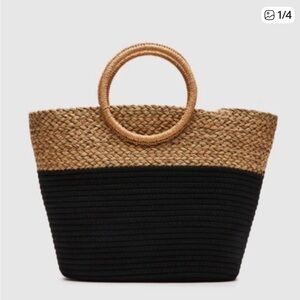 Steve Madden Black and Tan Woven Tote
Saint Barts Tote